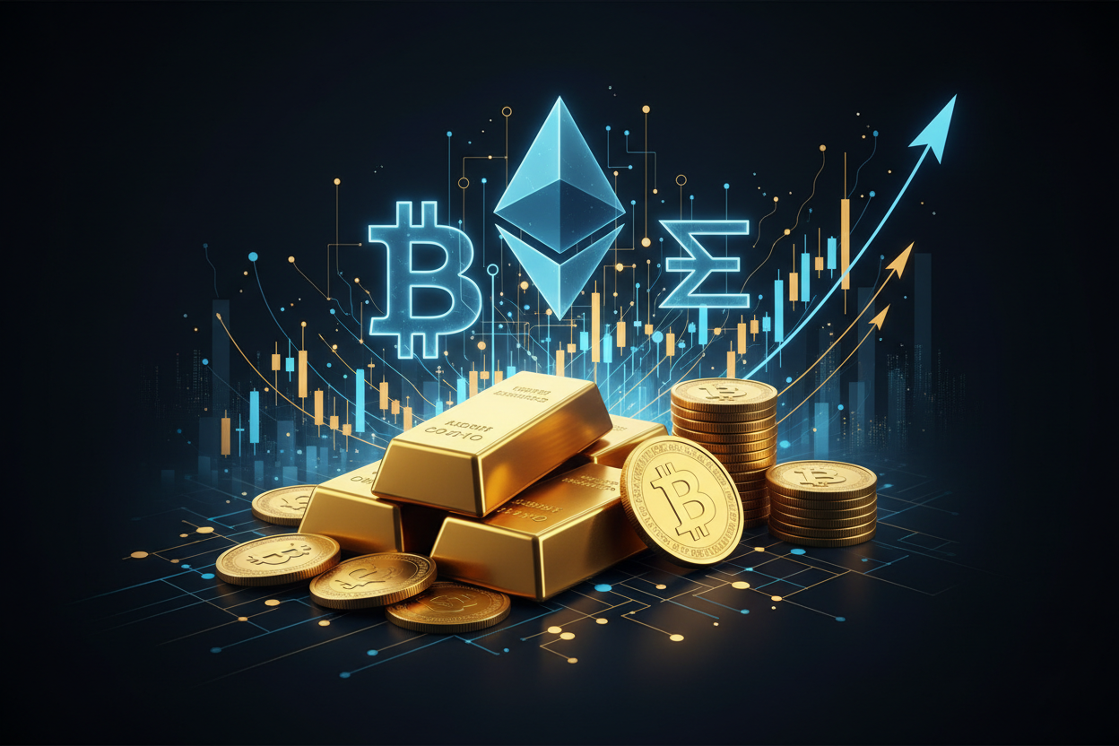 Crypto Gold And Stock